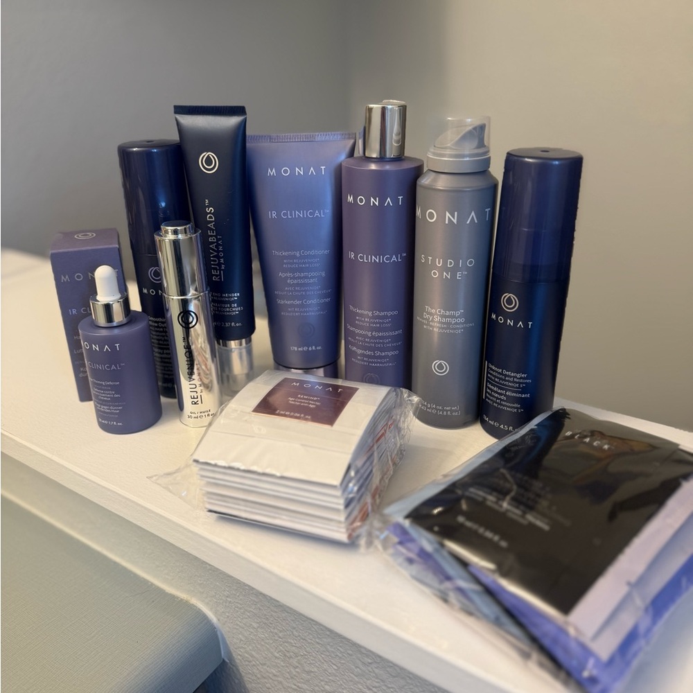 MONAT Women Hair Treatment & Mask Set - Purple